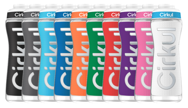 22oz. Grip Squeeze Plastic Bottle & Sport Lid (Y4PF)