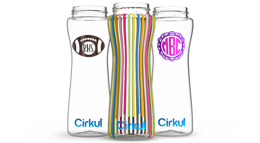 Custom 22oz. Plastic Bottle & Comfort Grip Lid (WKD9)
