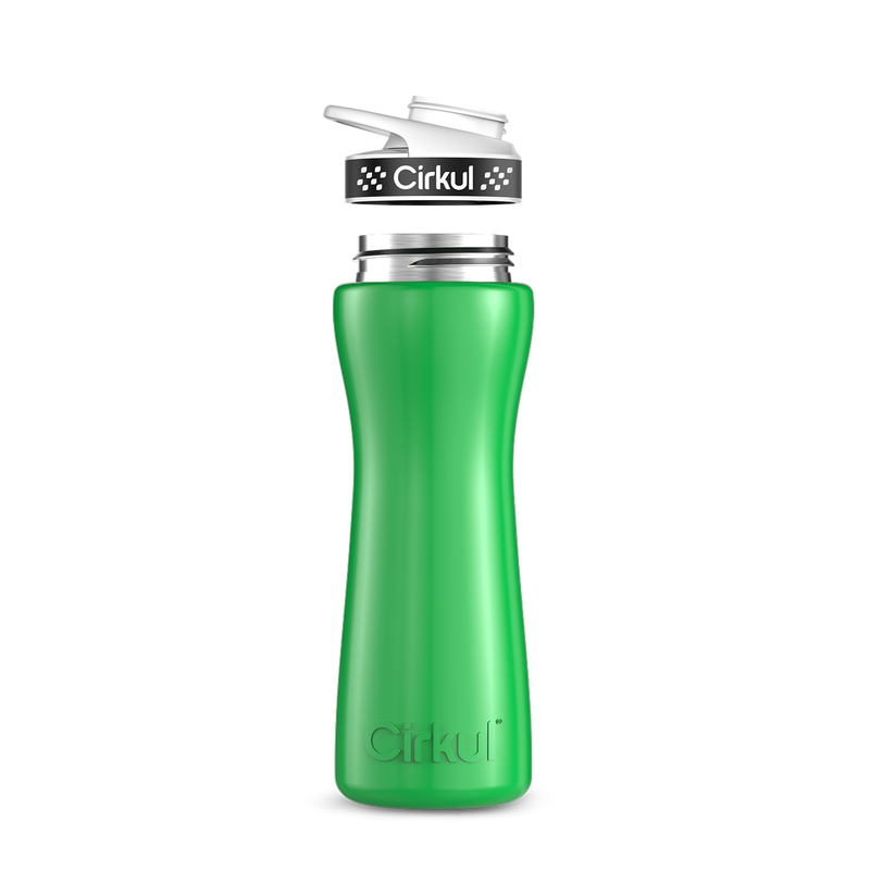 22oz. Stainless Steel Bottle & Comfort Grip Lid (L355)