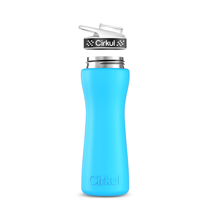 22oz. Stainless Steel Bottle & Comfort Grip Lid (L355)