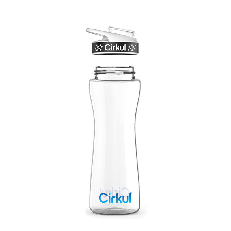 22oz. Plastic Bottle & Comfort Grip Lid (9SDV)