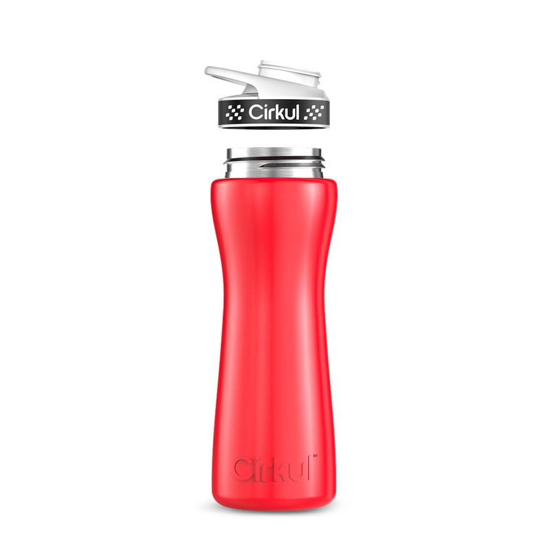 22oz. Stainless Steel Bottle & Comfort Grip Lid (L355)
