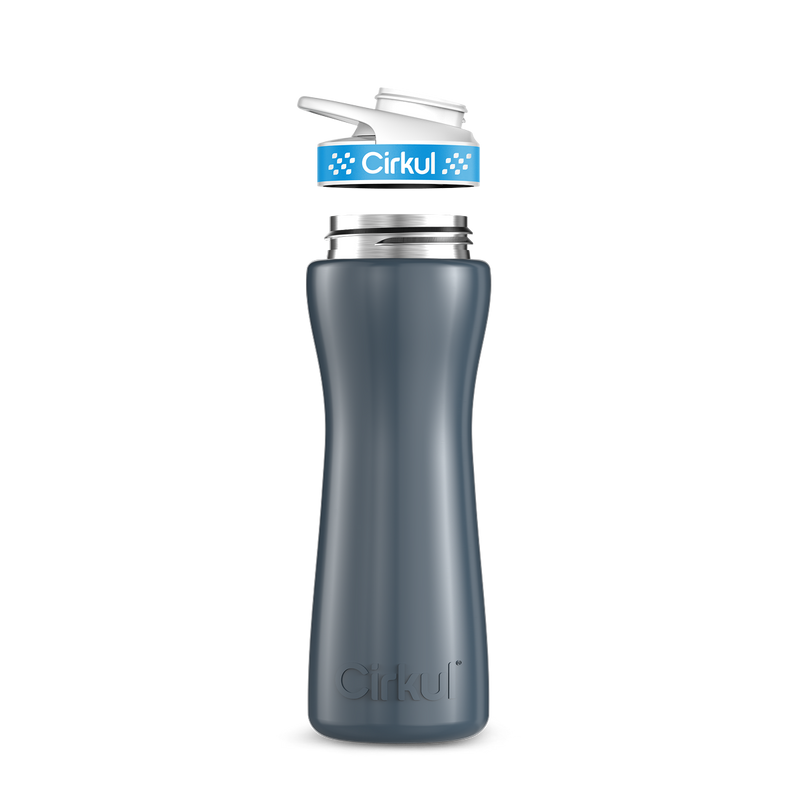 22oz. Stainless Steel Bottle & Comfort Grip Lid (L355)