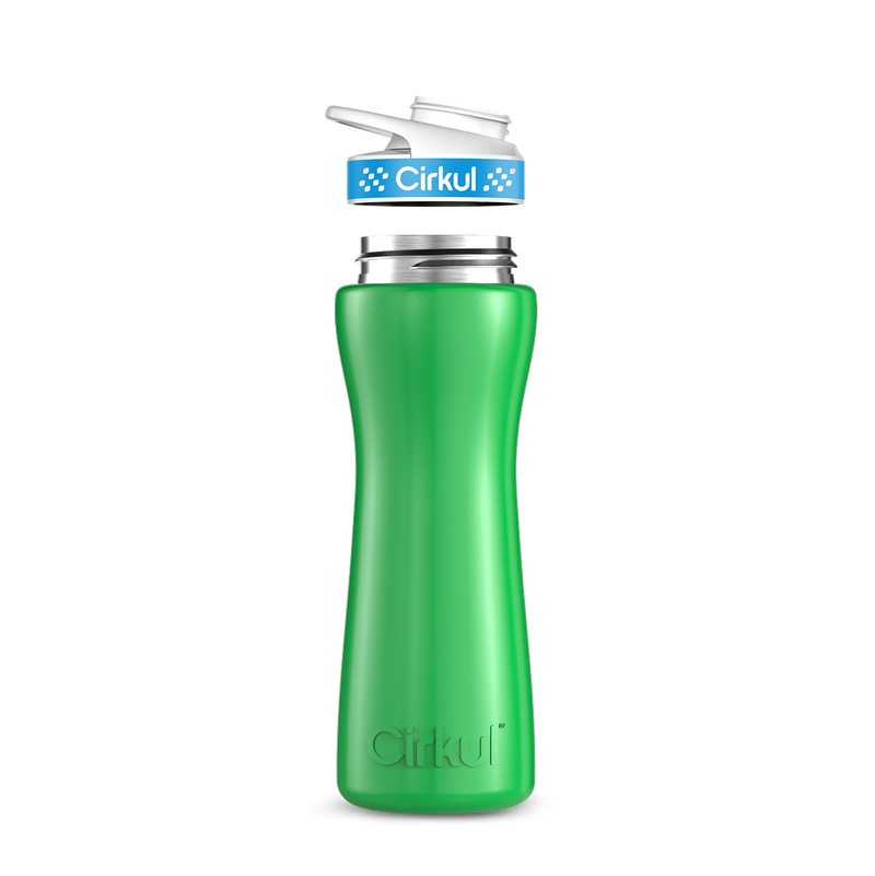 22oz. Stainless Steel Bottle & Comfort Grip Lid (L355)