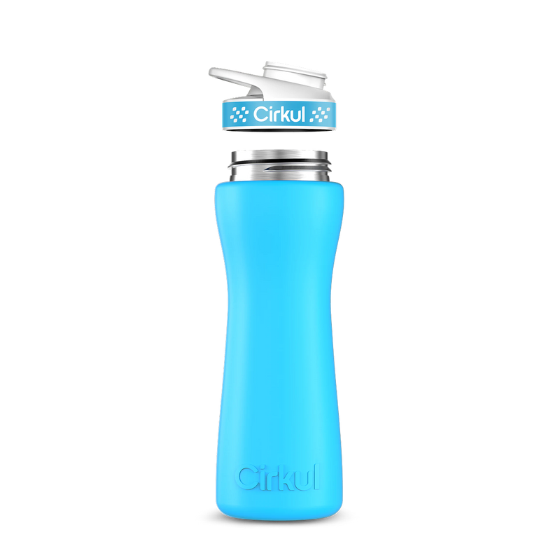 22oz. Stainless Steel Bottle & Comfort Grip Lid (L355)