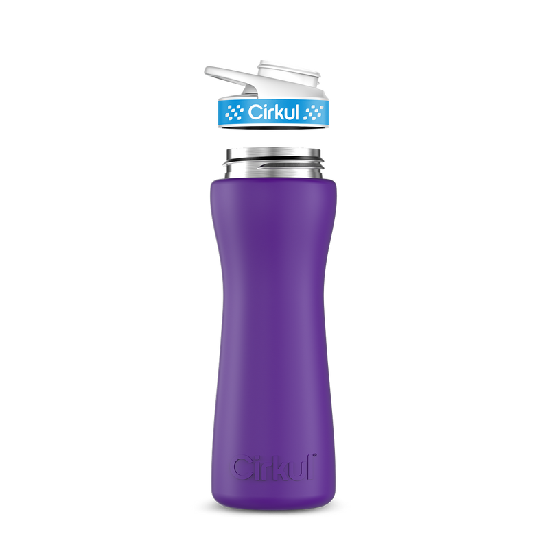 22oz. Stainless Steel Bottle & Comfort Grip Lid (L355)