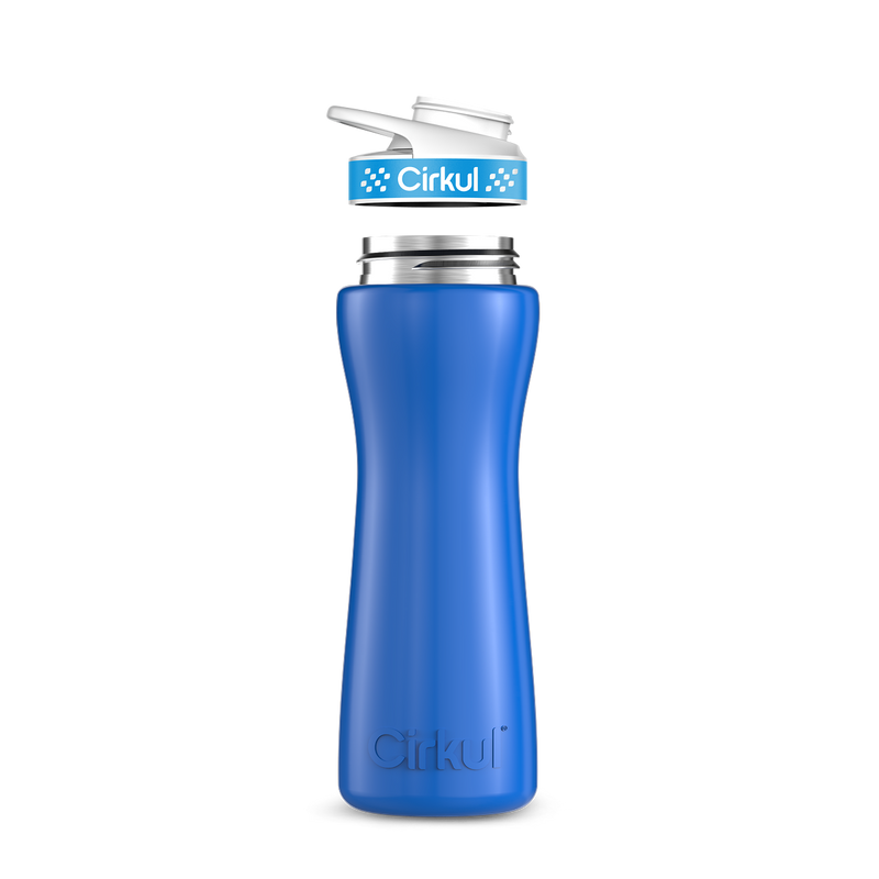 22oz. Stainless Steel Bottle & Comfort Grip Lid (L355)