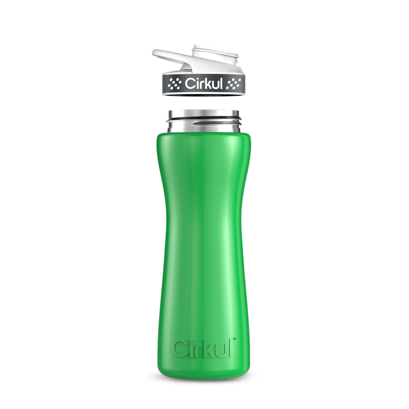 22oz. Stainless Steel Bottle & Comfort Grip Lid (L355)