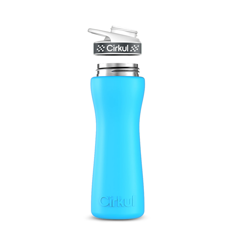 22oz. Stainless Steel Bottle & Comfort Grip Lid (L355)