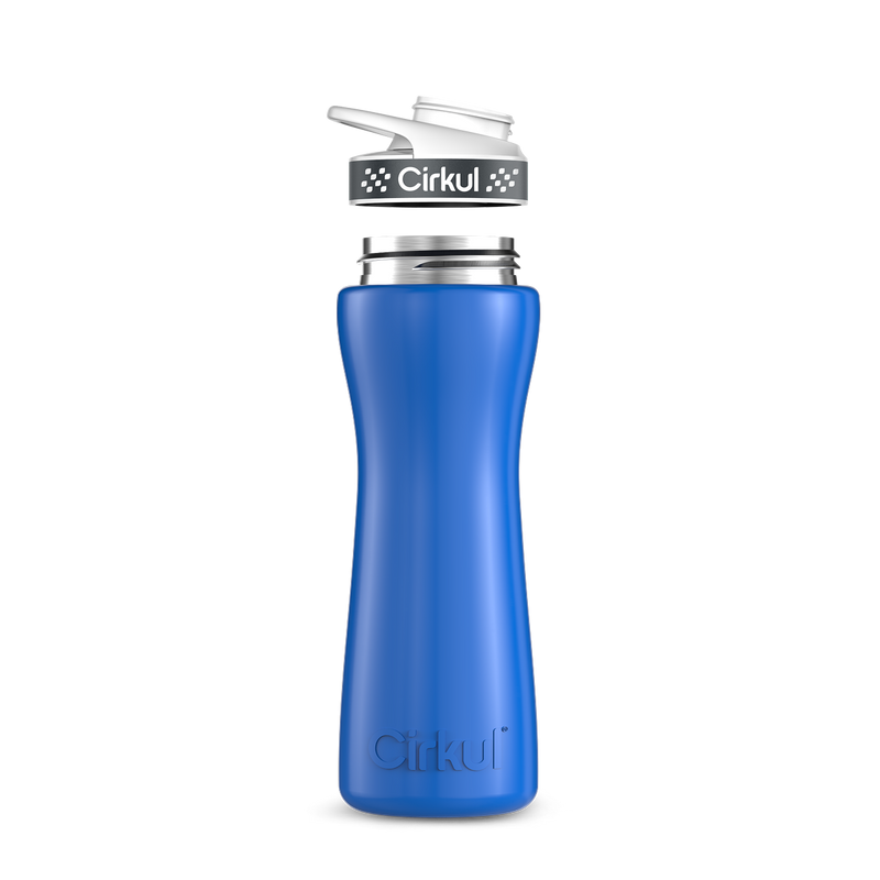 22oz. Stainless Steel Bottle & Comfort Grip Lid (L355)