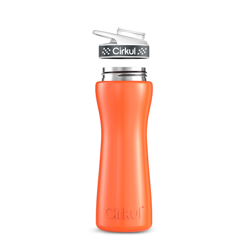 22oz. Stainless Steel Bottle & Comfort Grip Lid (L355)
