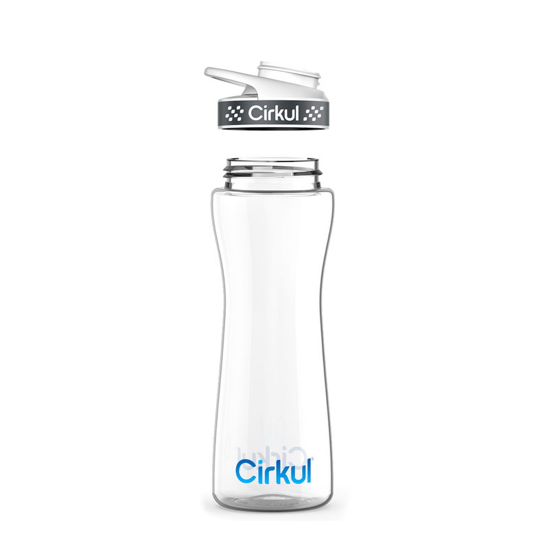 22oz. Plastic Bottle & Comfort Grip Lid (9SDV)