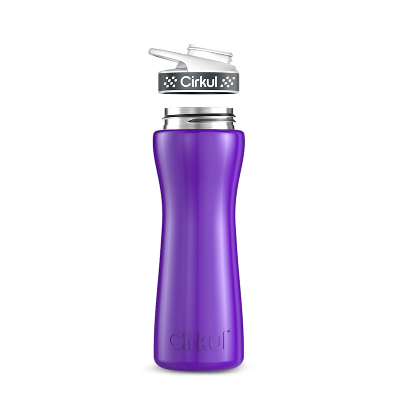 22oz. Stainless Steel Bottle & Comfort Grip Lid (L355)