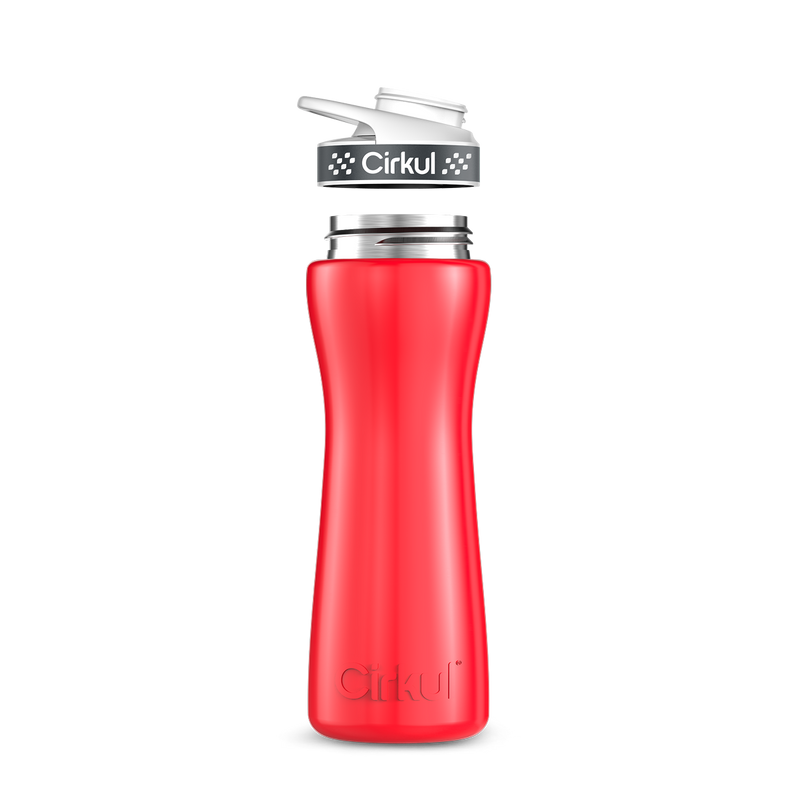 22oz. Stainless Steel Bottle & Comfort Grip Lid (L355)