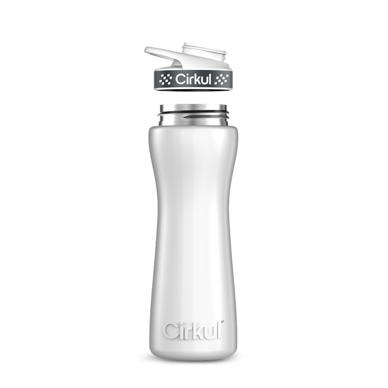 22oz. Stainless Steel Bottle & Comfort Grip Lid (L355)