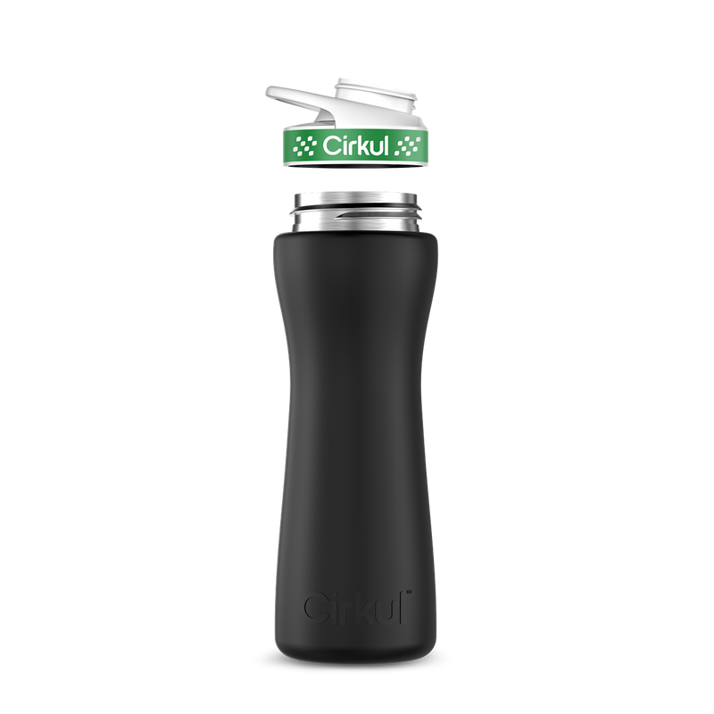22oz. Stainless Steel Bottle & Comfort Grip Lid (L355)