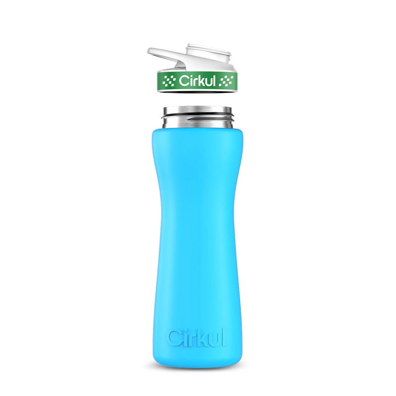 22oz. Stainless Steel Bottle & Comfort Grip Lid (L355)