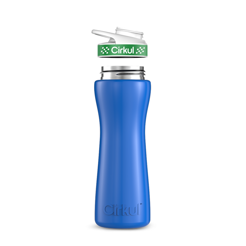 22oz. Stainless Steel Bottle & Comfort Grip Lid (L355)
