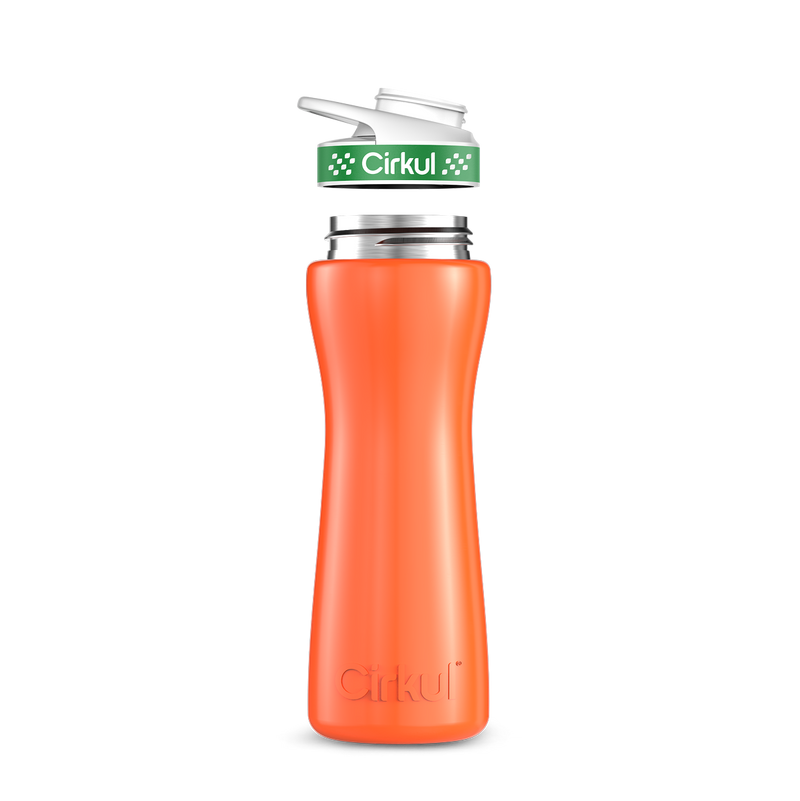 22oz. Stainless Steel Bottle & Comfort Grip Lid (L355)