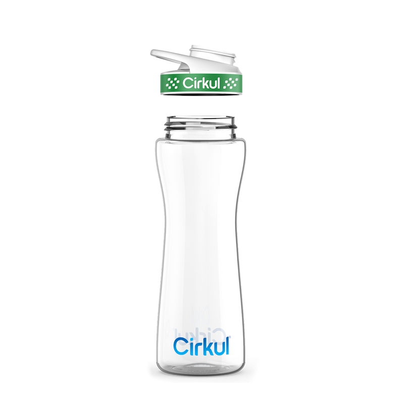 22oz. Plastic Bottle & Comfort Grip Lid (9SDV)