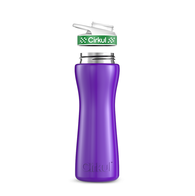 22oz. Stainless Steel Bottle & Comfort Grip Lid (L355)