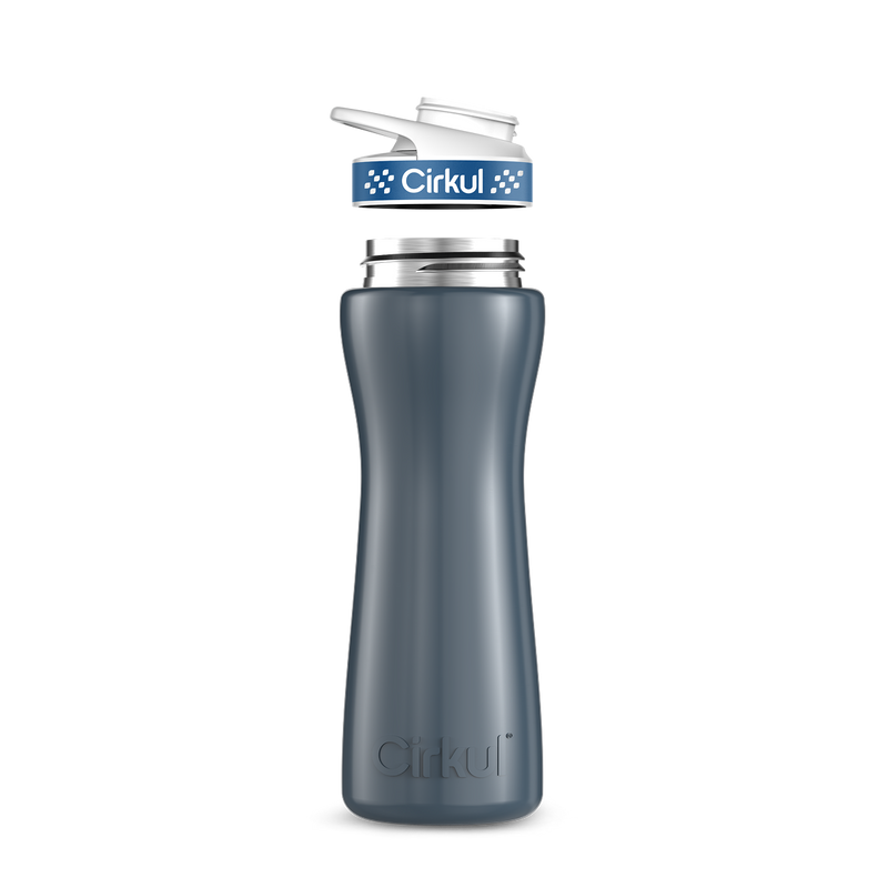 22oz. Stainless Steel Bottle & Comfort Grip Lid (L355)