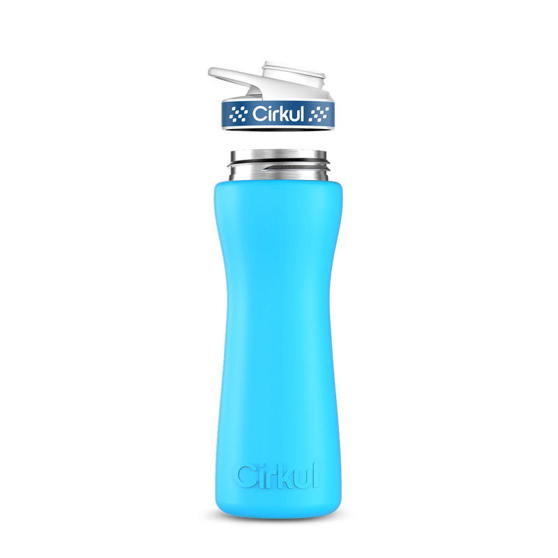 22oz. Stainless Steel Bottle & Comfort Grip Lid (L355)