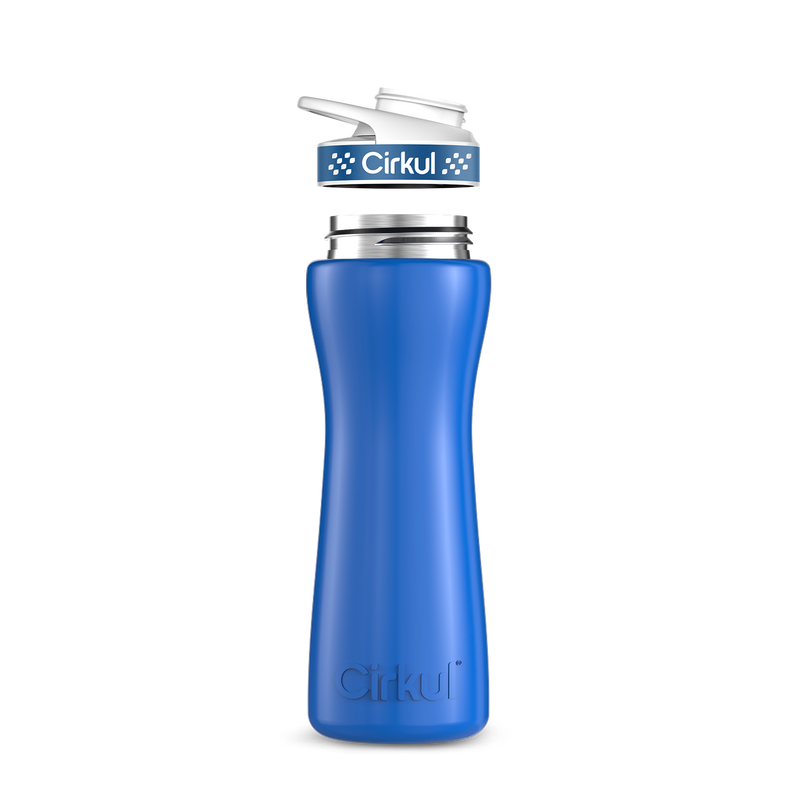 22oz. Stainless Steel Bottle & Comfort Grip Lid (L355)