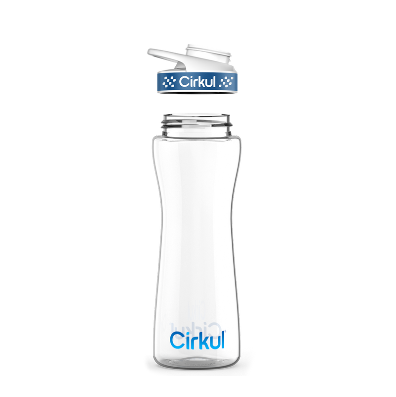 22oz. Plastic Bottle & Comfort Grip Lid (9SDV)