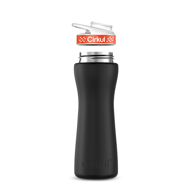 22oz. Stainless Steel Bottle & Comfort Grip Lid (L355)