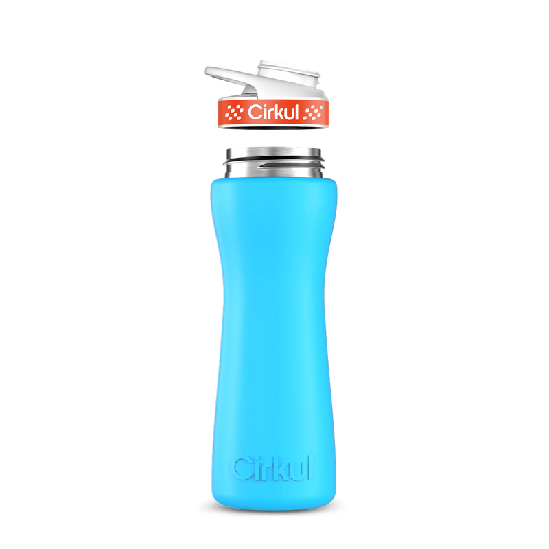 22oz. Stainless Steel Bottle & Comfort Grip Lid (L355)