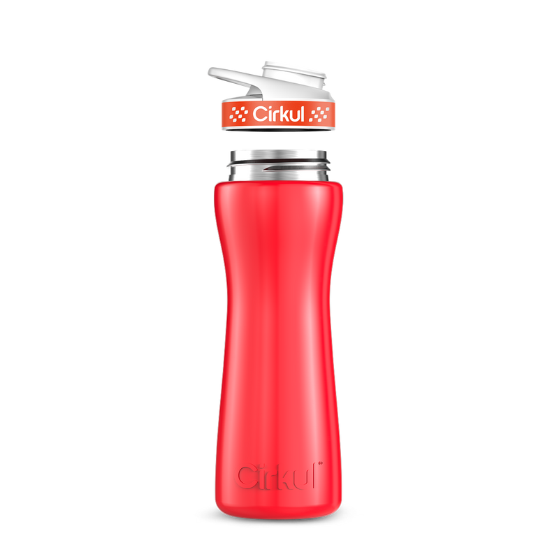 22oz. Stainless Steel Bottle & Comfort Grip Lid (L355)