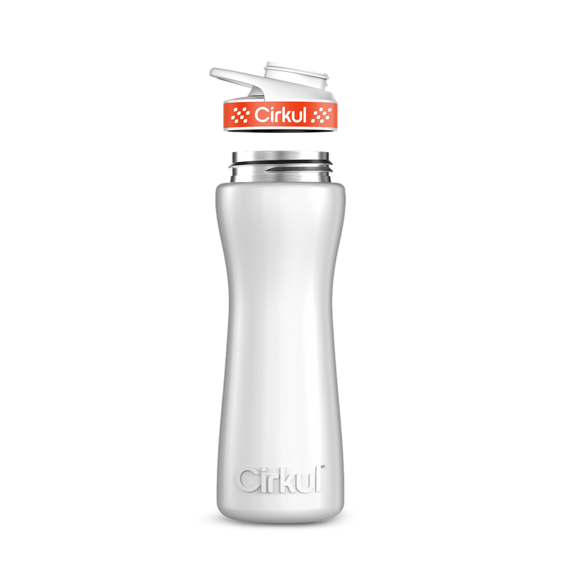 22oz. Stainless Steel Bottle & Comfort Grip Lid (L355)