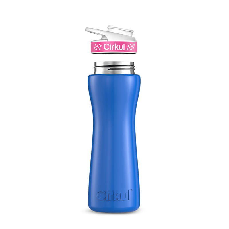 22oz. Stainless Steel Bottle & Comfort Grip Lid (L355)