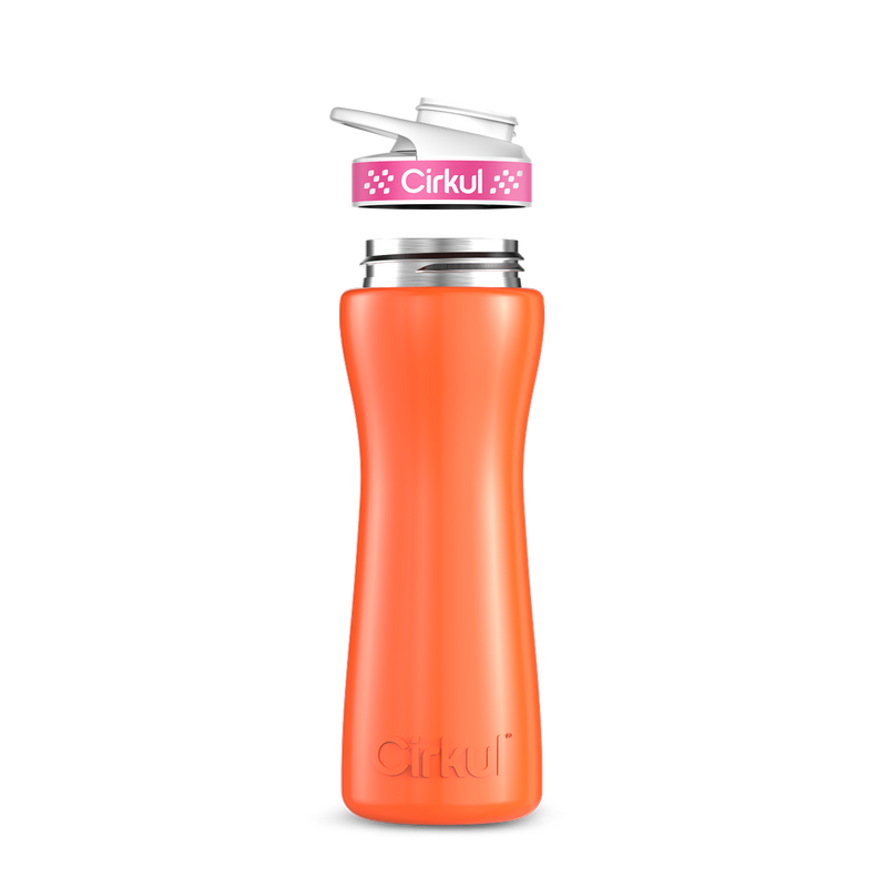 22oz. Stainless Steel Bottle & Comfort Grip Lid (L355)