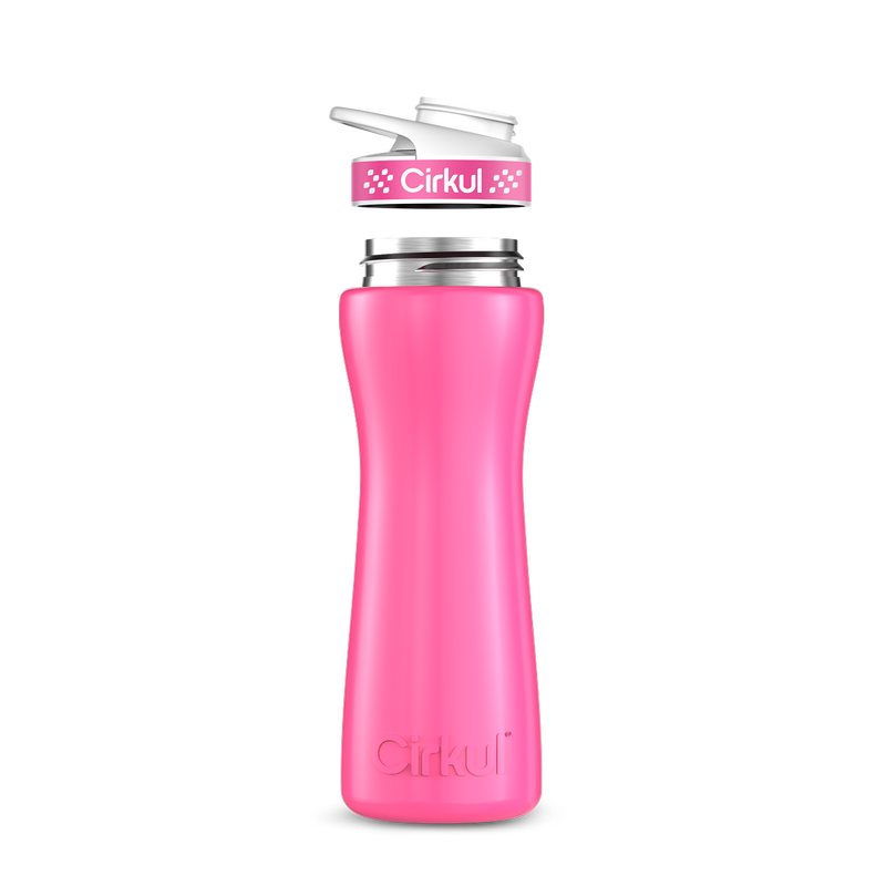 22oz. Stainless Steel Bottle & Comfort Grip Lid (L355)