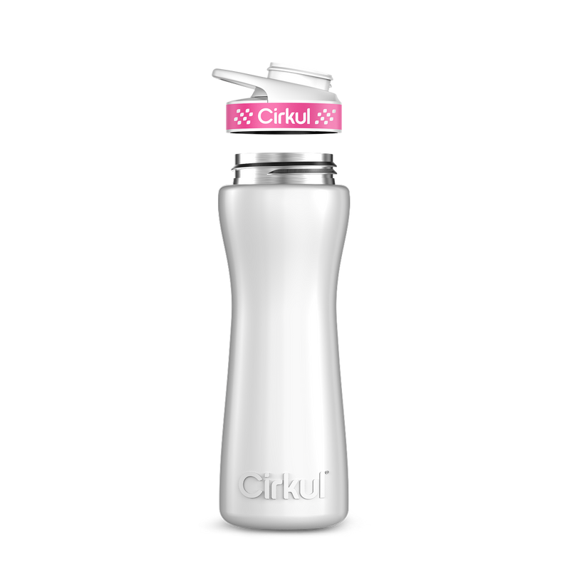 22oz. Stainless Steel Bottle & Comfort Grip Lid (L355)