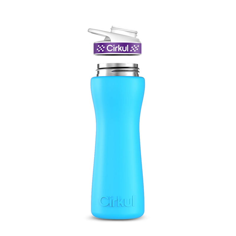 22oz. Stainless Steel Bottle & Comfort Grip Lid (L355)