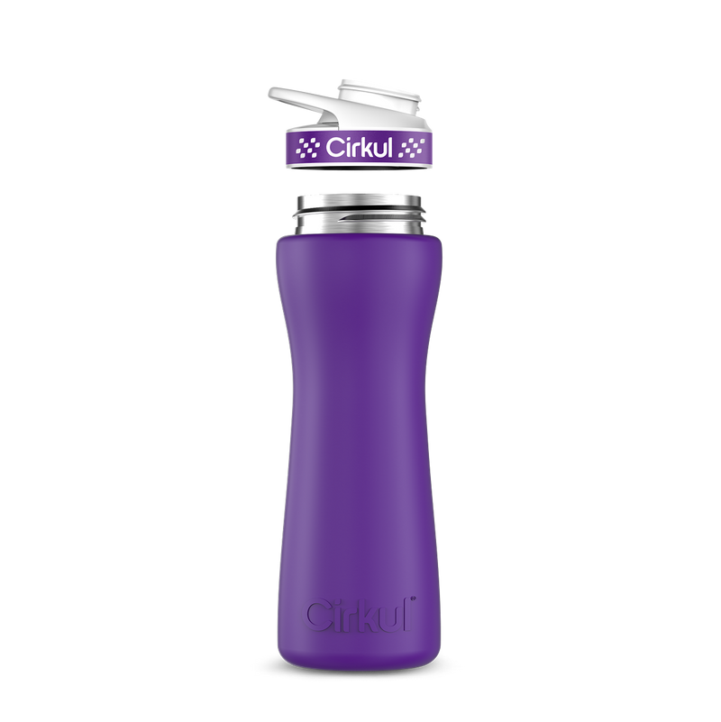 22oz. Stainless Steel Bottle & Comfort Grip Lid (L355)