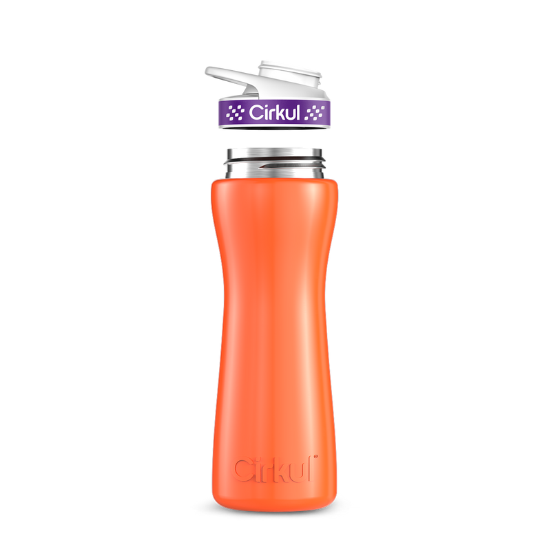 22oz. Stainless Steel Bottle & Comfort Grip Lid (L355)