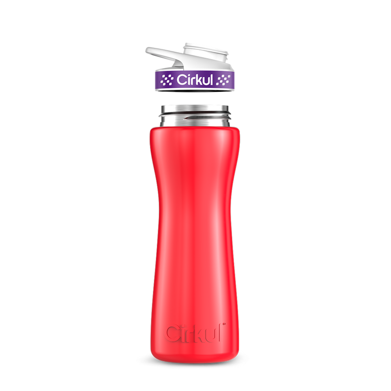 22oz. Stainless Steel Bottle & Comfort Grip Lid (L355)
