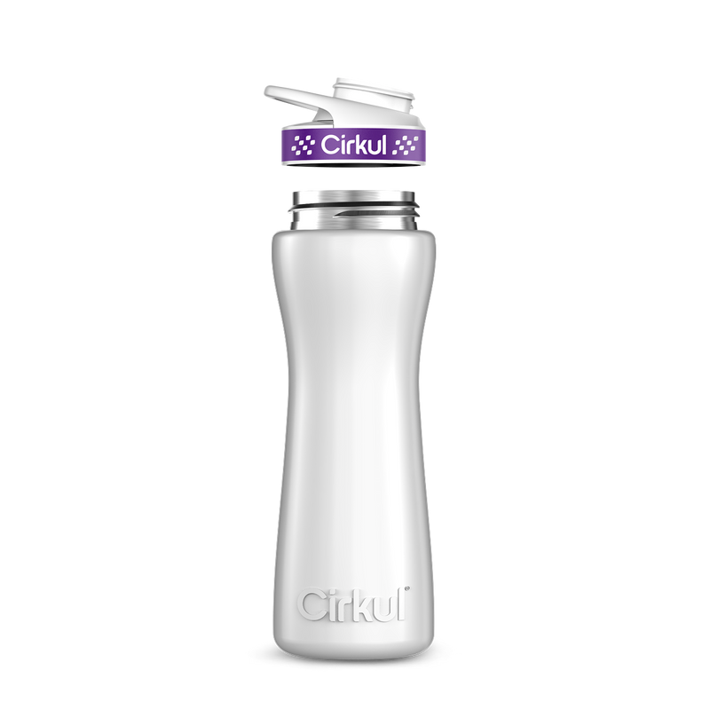 22oz. Stainless Steel Bottle & Comfort Grip Lid (L355)
