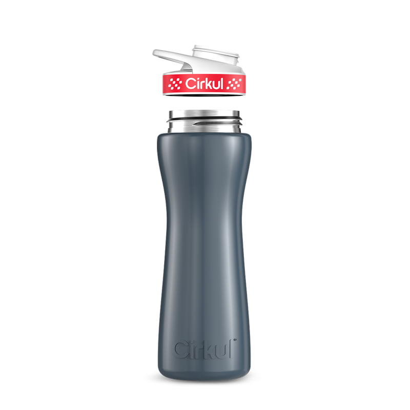 22oz. Stainless Steel Bottle & Comfort Grip Lid (L355)