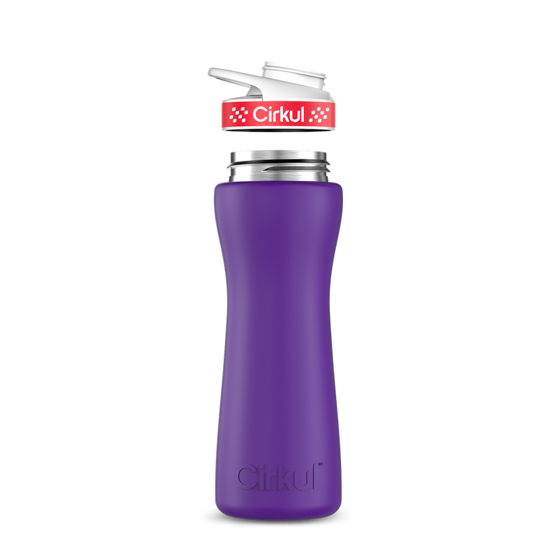 22oz. Stainless Steel Bottle & Comfort Grip Lid (L355)