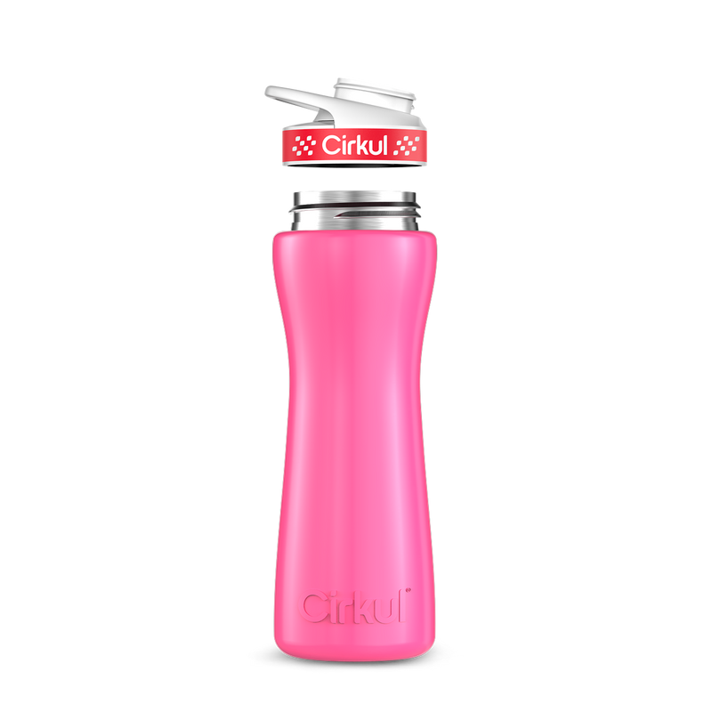 22oz. Stainless Steel Bottle & Comfort Grip Lid (L355)