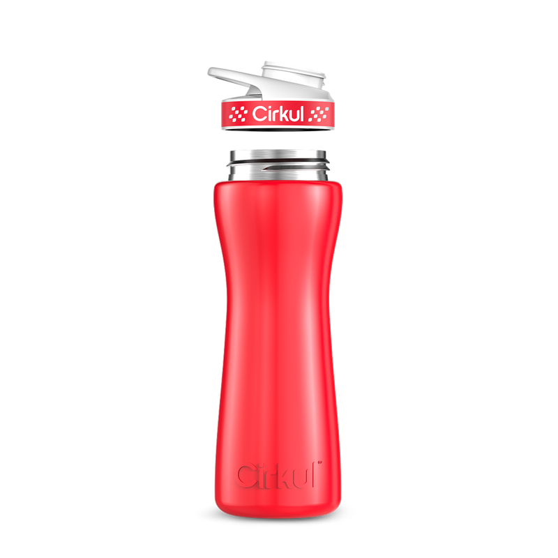 22oz. Stainless Steel Bottle & Comfort Grip Lid (L355)