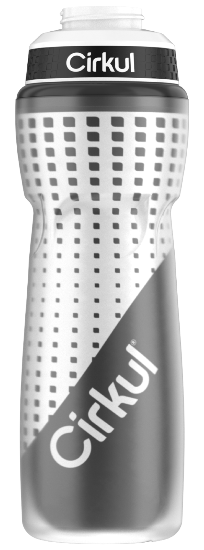 22oz. Insulated Squeeze Plastic Bottle & Sport Lid (YVQU)