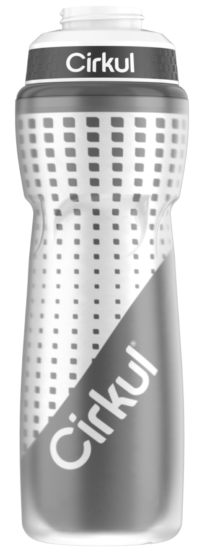 22oz. Insulated Squeeze Plastic Bottle & Sport Lid (YVQU)