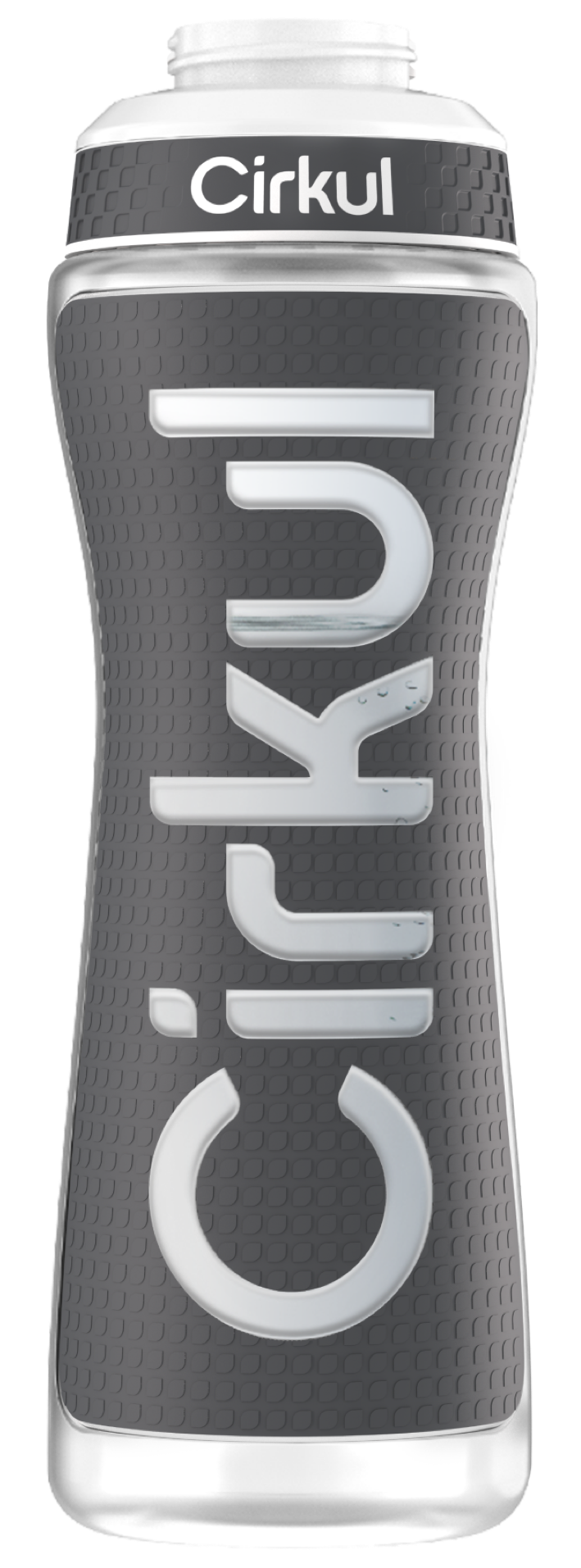 22oz. Grip Squeeze Plastic Bottle & Sport Lid (Y4PF)