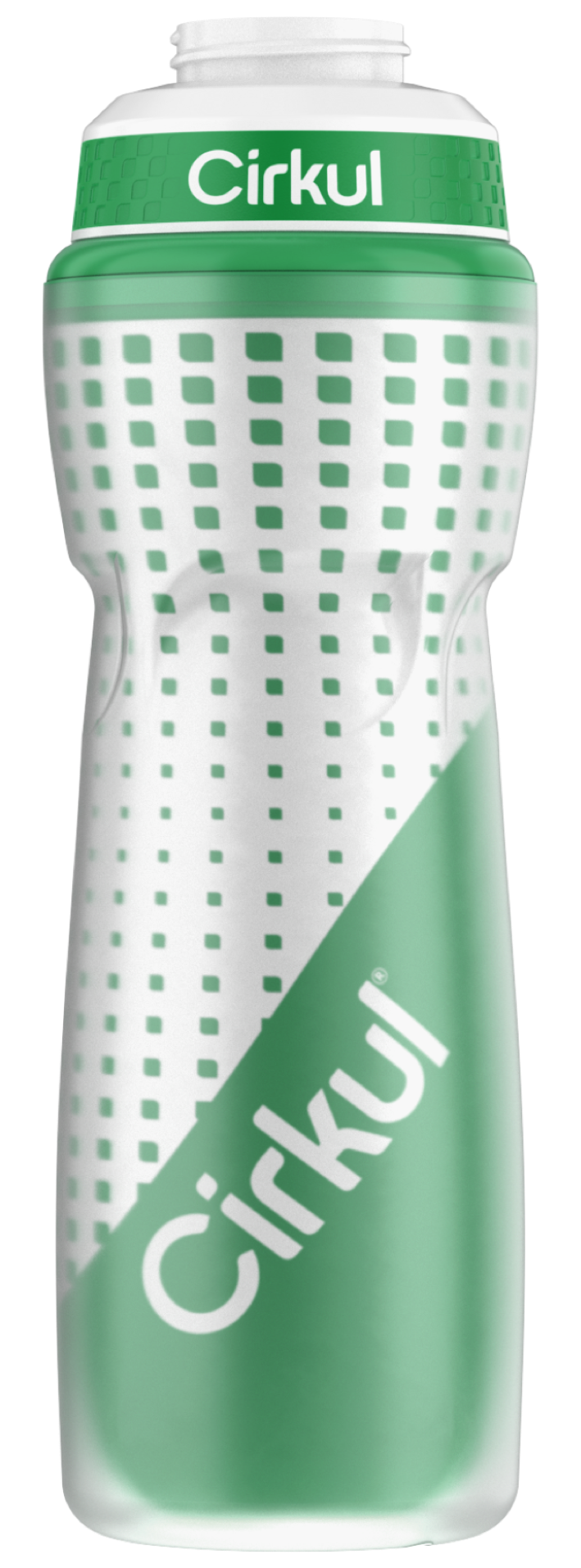 22oz. Insulated Squeeze Plastic Bottle & Sport Lid (YVQU)